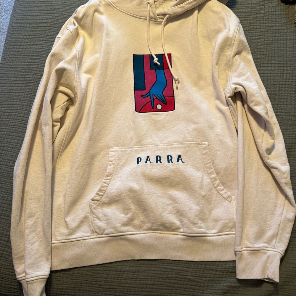 Parra Cream Graphic Hoodie
